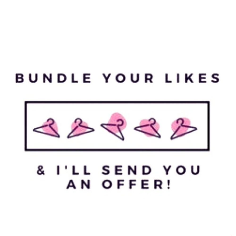 Bundle your likes and I will send you an offer!